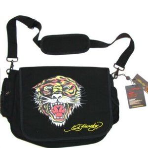 NWT ED HARDY Messenger Bag School Laptop Diaper